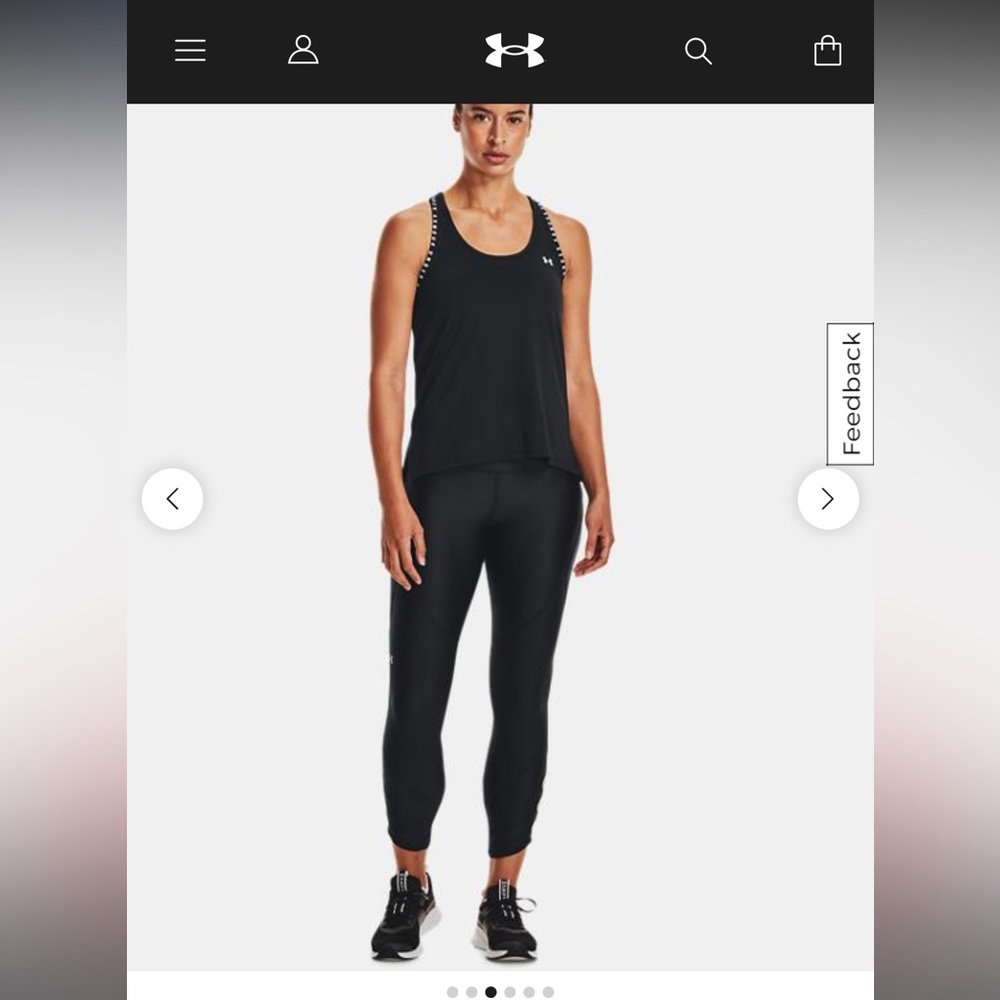 Under armour high rise ankle legging size small NWT
